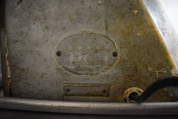 Metal Commercial Countertop Bagel Slicer. 115 Volts, 1 Phase. 12x33x20. Unit Was In Working Condition When Restaurant Closed. (bakery kitchen) - Image 5 of 6