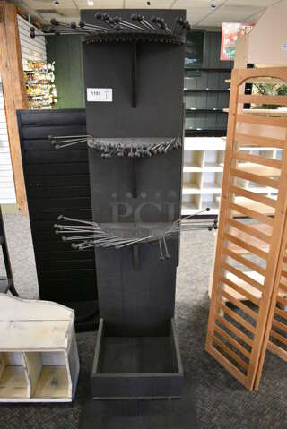 Black Stand. 24x19x74. (garden center)
