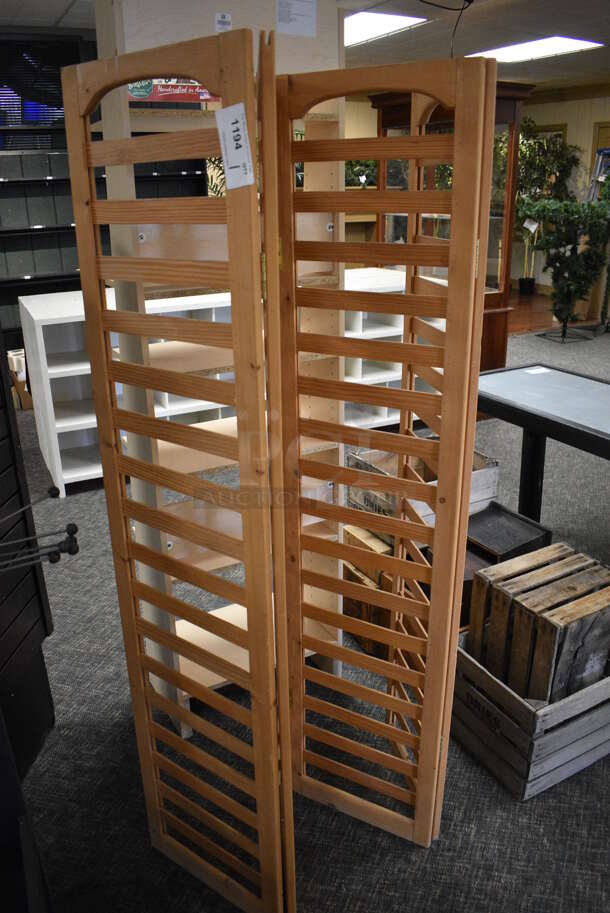 Wooden Separator. 16x3x66 Folded. (garden center)