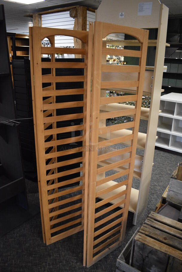 Wooden Separator. 16x3x66 Folded. (garden center) - Image 2 of 3