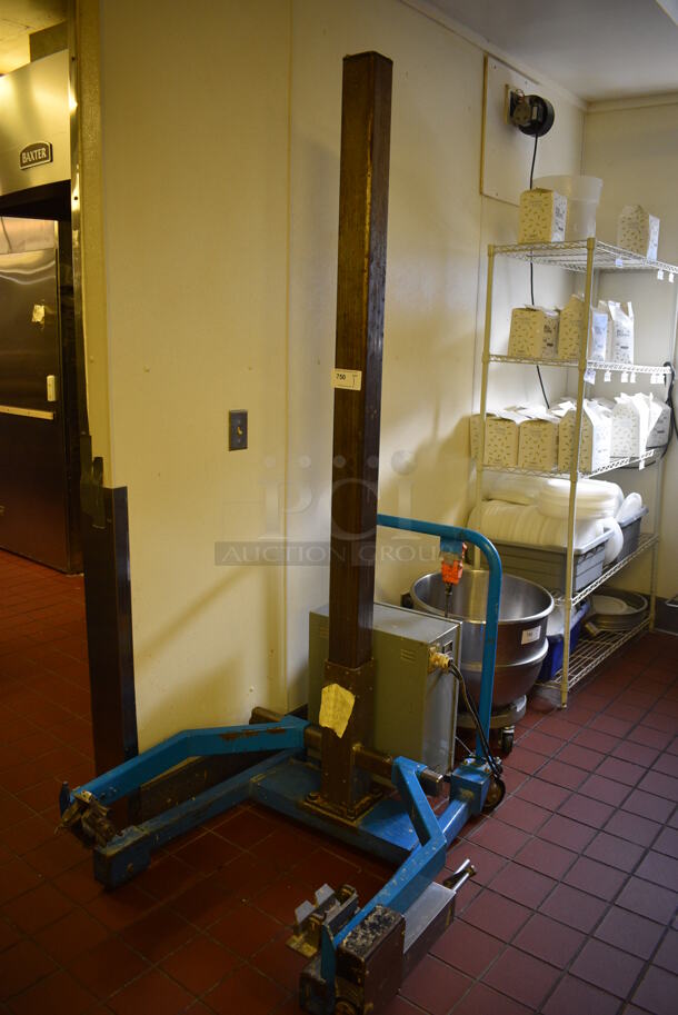 Metal Commercial Floor Style Unit on Commercial Casters. 40x45x88. (bakery kitchen) - Image 1 of 6