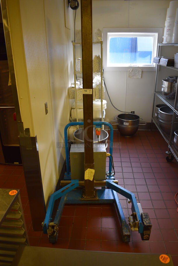 Metal Commercial Floor Style Unit on Commercial Casters. 40x45x88. (bakery kitchen) - Image 2 of 6