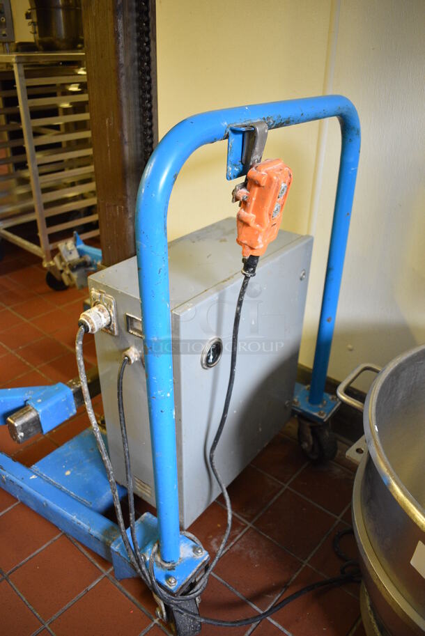 Metal Commercial Floor Style Unit on Commercial Casters. 40x45x88. (bakery kitchen) - Image 5 of 6