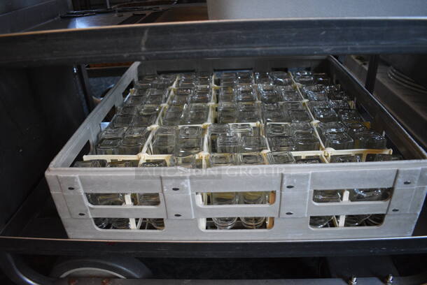 Stainless Steel Commercial 3 Tier Cart w/ Trash Can, Salt / Pepper Shakers and Seasoning Shakers in Bins on Commercial Casters. 41x19.5x34. Includes 1.5x1.5x4. (back dining room) - Image 5 of 6