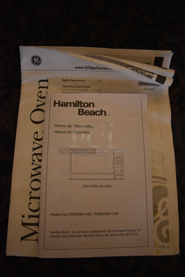 Hamilton Beach Model P100N30AP-S3B Countertop Microwave Oven w/ Plate. 120 Volts, 1 Phase. 21x15x12. (ballroom) - Image 6 of 7