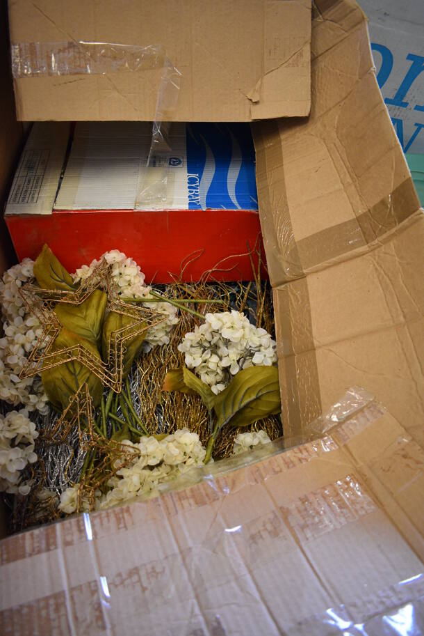 ALL ONE MONEY! Lot of Various Boxes of Christmas Decorations! BUYER MUST REMOVE. (yellow clothing store) - Image 6 of 8