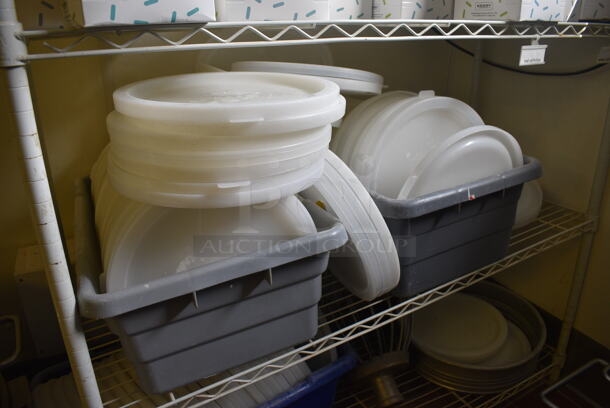 White Coated 5 Tier Shelving Unit w/ Contents Including Deocrettes / Sprinkles. BUYER MUST DISMANTLE. PCI CANNOT DISMANTLE FOR SHIPPING. PLEASE CONSIDER FREIGHT CHARGES. 48x18x75. (bakery kitchen) - Image 5 of 6