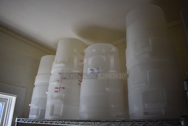 ALL ONE MONEY! Lot of 23 Various Poly Bins! Includes 12x13x15. (bakery kitchen) - Image 1 of 3