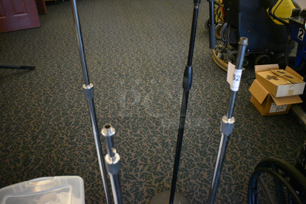 ALL ONE MONEY! Lot of 4 Metal Stands. Includes 10x10x55. (ballroom) - Image 3 of 4