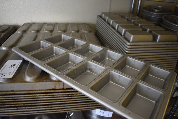 18 Metal 12 Well Baking Pans. 10x19.5x1.5. 18 Times Your Bid! (bakery kitchen) - Image 2 of 4