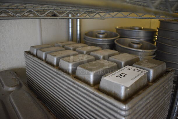 18 Metal 12 Well Baking Pans. 10x19.5x1.5. 18 Times Your Bid! (bakery kitchen) - Image 4 of 4