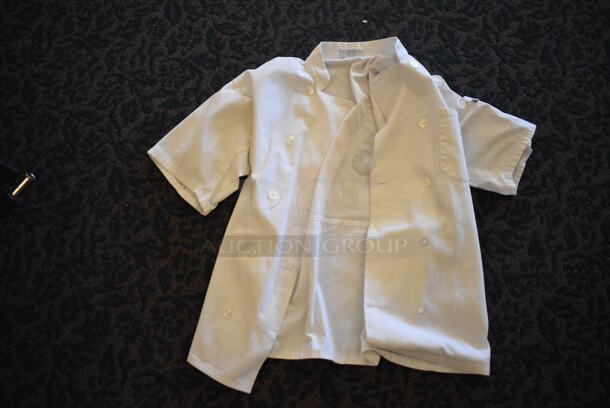 ALL ONE MONEY! Lot of 3 Bins of Various Fabrics Including Chef Shirts and Table Skirts! (ballroom) - Image 3 of 8