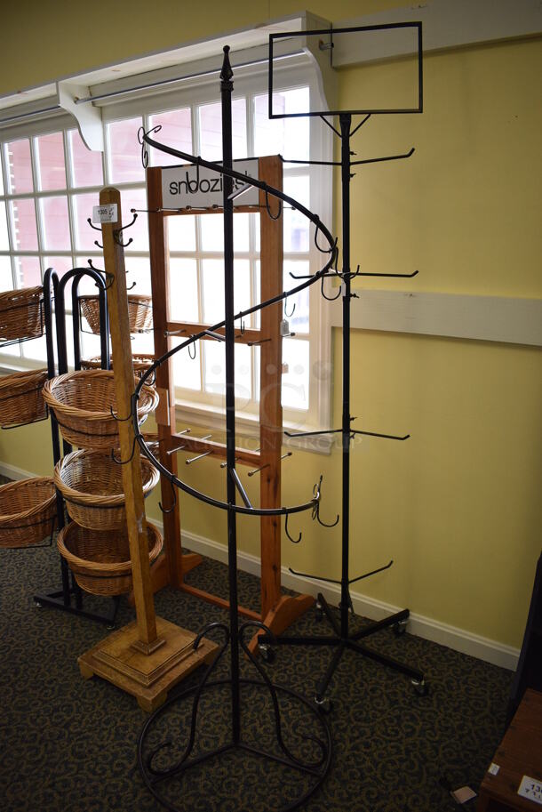 5 Various Racks. Includes 23x23x74. 5 Times Your Bid! (yellow clothing store) - Image 2 of 4
