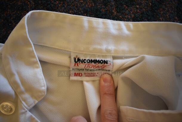 ALL ONE MONEY! Lot of 3 Bins of Various Fabrics Including Chef Shirts and Table Skirts! (ballroom) - Image 4 of 8