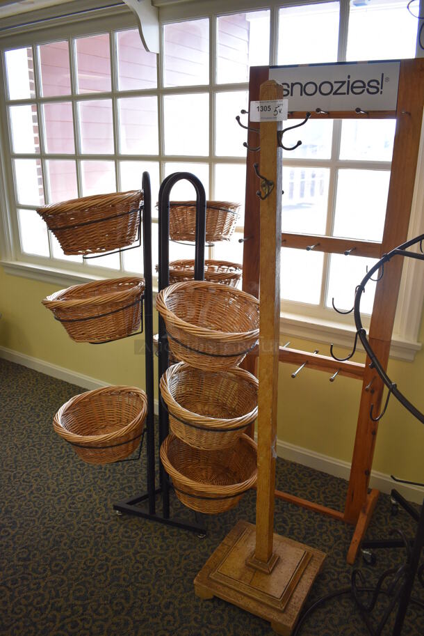 5 Various Racks. Includes 23x23x74. 5 Times Your Bid! (yellow clothing store) - Image 3 of 4