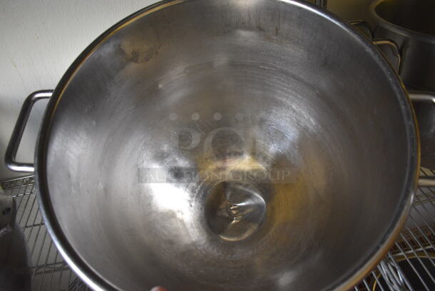 Hobart VMLH40 Stainless Steel Commercial 40 Quart Mixing Bowl. 21x17x15. (bakery kitchen) - Image 2 of 4
