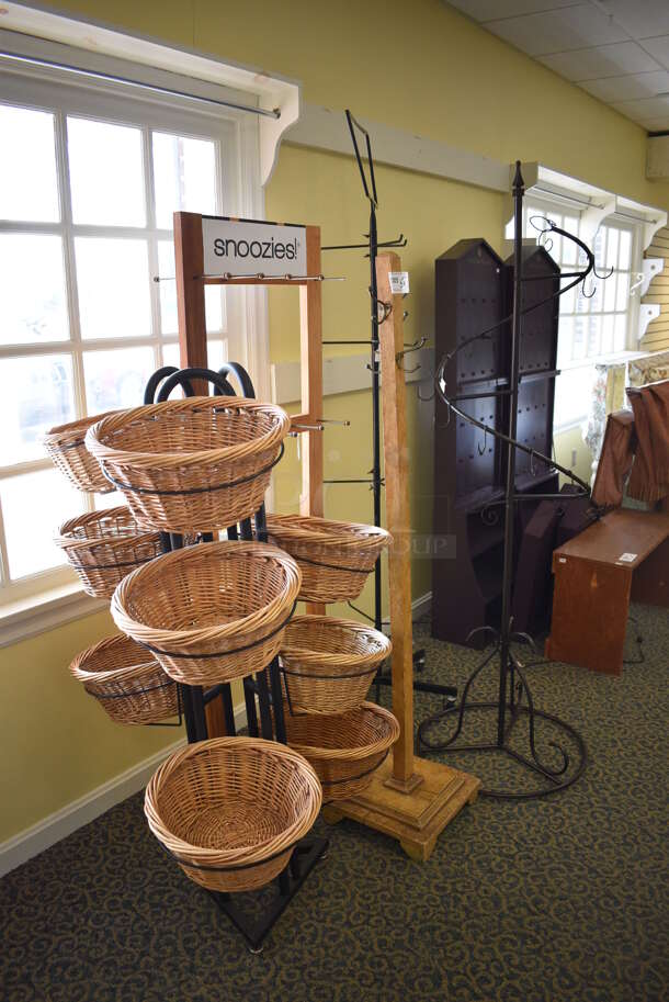 5 Various Racks. Includes 23x23x74. 5 Times Your Bid! (yellow clothing store) - Image 4 of 4