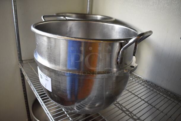 S30 Stainless Steel Commercial 30 Quart Mixing Bowl. 17.5x15.5x13.5. (bakery kitchen) - Image 2 of 4