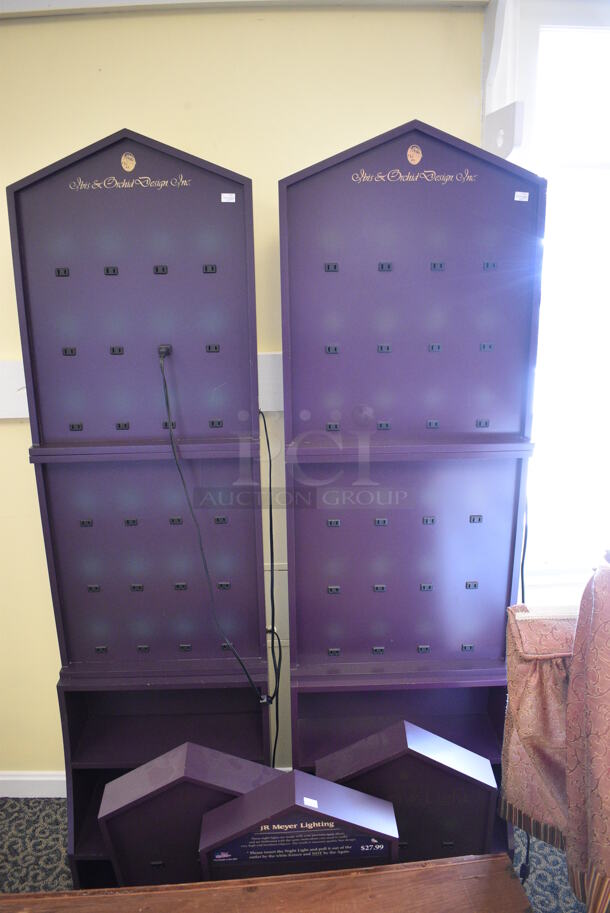 ALL ONE MONEY! Lot of Various Items Including Wooden Bench and Racks! Includes 35x13x19. (yellow clothing store) - Image 4 of 4