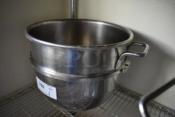 D30 Stainless Steel Commercial 30 Quart Mixing Bowl. 19.5x15.5x13.5. (bakery kitchen) - Image 2 of 5