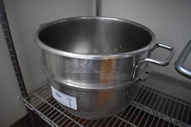 30SST Stainless Steel Commercial 30 Quart Mixing Bowl. 19.5x15.5x13.5. (bakery kitchen) - Image 2 of 4
