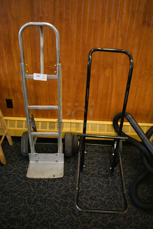 2 Metal Furniture Dollies. 20x18x51, 21x39x45. 2 Times Your Bid! (ballroom) - Image 1 of 5