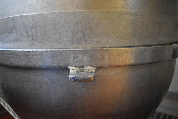 Hobart VML-80 Stainless Steel Commercial 80 Quart Mixing Bowl. 31x22x18.5. (bakery kitchen) - Image 4 of 5