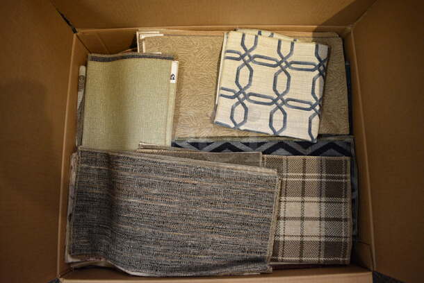 ALL ONE MONEY! Lot of 2 Boxes of Fabric Samples! (garden center) - Image 2 of 4