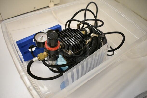 Badger AS180-15 Metal Air Brush Cake Decorating Machine. 110-120 Volts, 1 Phase. 5x9x8. Unit Was In Working Condition When Restaurant Closed. (icing kitchen) - Image 3 of 5