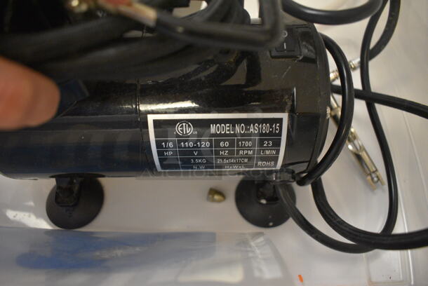 Badger AS180-15 Metal Air Brush Cake Decorating Machine. 110-120 Volts, 1 Phase. 5x9x8. Unit Was In Working Condition When Restaurant Closed. (icing kitchen) - Image 5 of 5