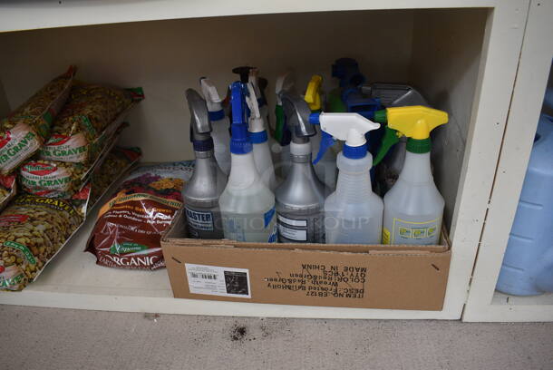 ALL ONE MONEY! Shelf Lot of Various Items Including Watering Cans! BUYER MUST REMOVE. Shelf: 167x12. (greenhouse) - Image 5 of 7