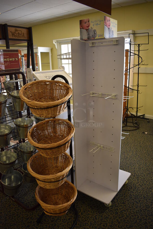 ALL ONE MONEY! Lot of Various Racks! Includes 20x30x59. (yellow clothing store) - Image 2 of 6