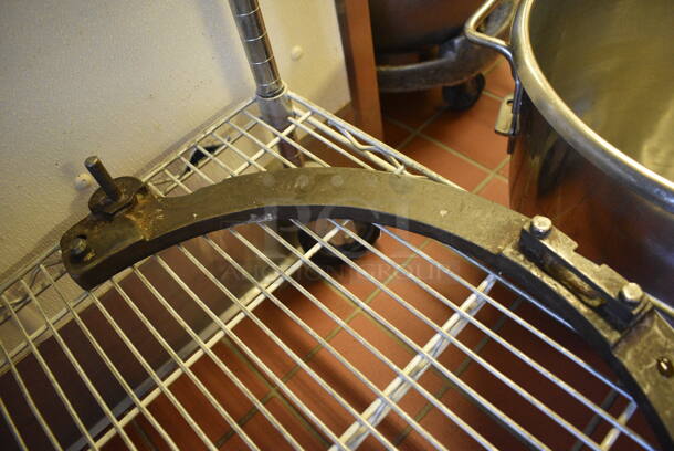 Metal Commercial Bowl Adapter for Mixer. 25.5x13x3. (bakery kitchen) - Image 2 of 3