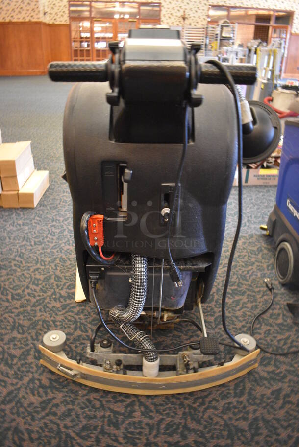 Tornado Yellow and Black Commercial Floor Cleaning Machine. 35x40x43. Unit Was In Working Condition When Restaurant Closed. (ballroom) - Image 5 of 9