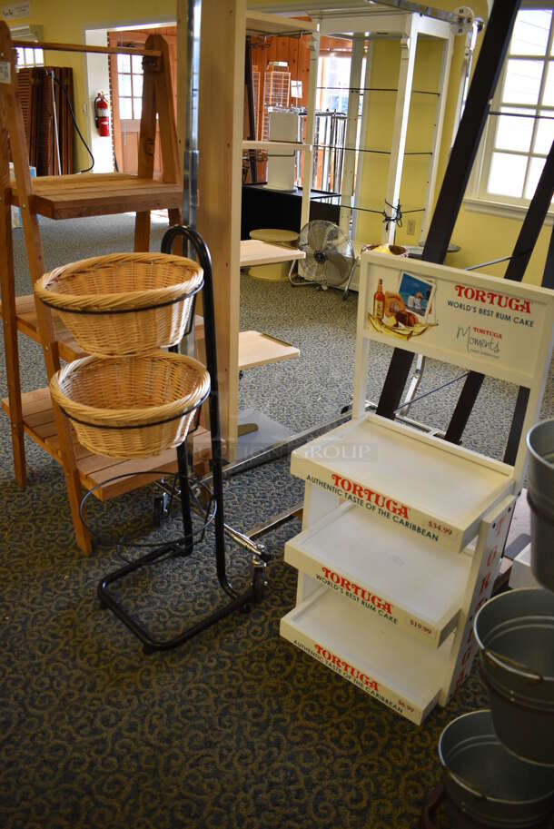 ALL ONE MONEY! Lot of Various Racks! Includes 20x30x59. (yellow clothing store) - Image 4 of 6