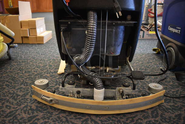Tornado Yellow and Black Commercial Floor Cleaning Machine. 35x40x43. Unit Was In Working Condition When Restaurant Closed. (ballroom) - Image 9 of 9
