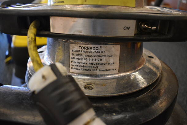 Tornado External Vacuum Power Head Blower. 19x26x40. Unit Was In Working Condition When Restaurant Closed. (ballroom) - Image 7 of 8