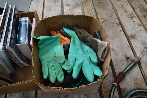 Wooden Stands w/ Contents Including Books. BUYER MUST REMOVE. 72.5x72.5x28.5. (greenhouse) - Image 5 of 7