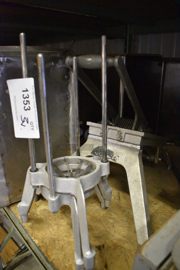 3 Various Countertop Items; 2 Wedger Pieces and Lettuce Head Cutter. Includes 9x9x15. 3 Times Your Bid! (warehouse) - Image 2 of 4