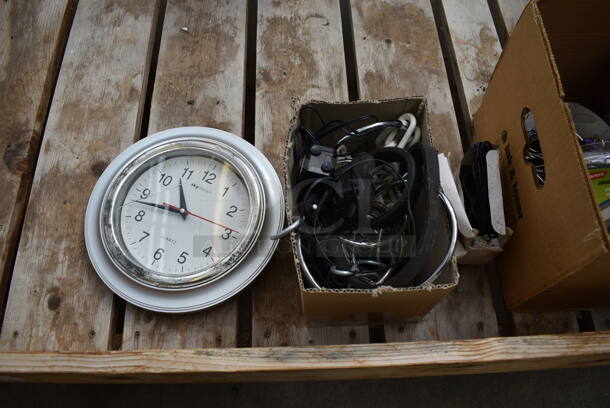 Wooden Stands w/ Contents Including Fans. BUYER MUST REMOVE. 72.5x72.5x28.5. (greenhouse) - Image 3 of 10