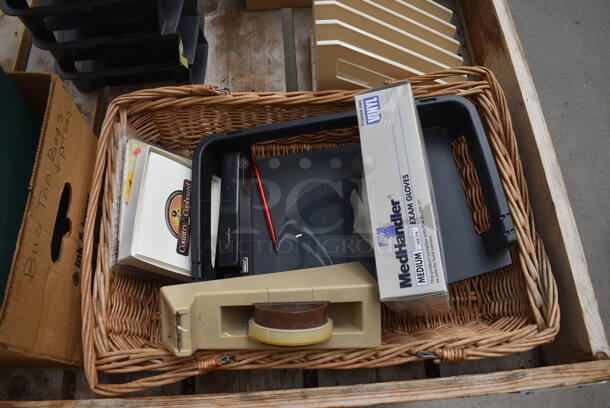 Wooden Stands w/ Contents Including Fans. BUYER MUST REMOVE. 72.5x72.5x28.5. (greenhouse) - Image 5 of 10