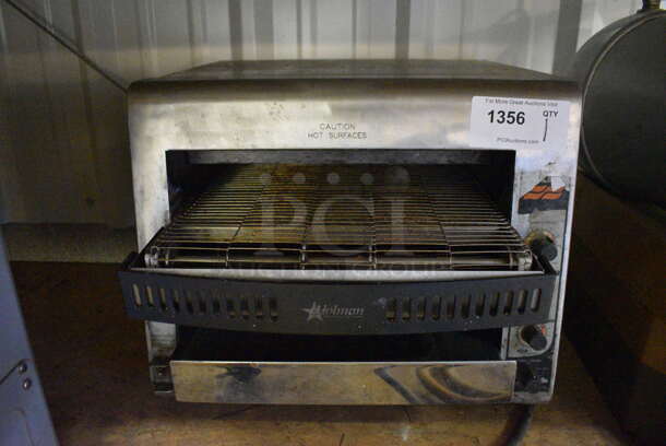 Star Holman Stainless Steel Commercial Countertop Conveyor Oven. 20x22x16. (warehouse)