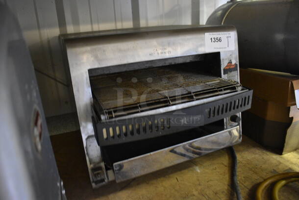 Star Holman Stainless Steel Commercial Countertop Conveyor Oven. 20x22x16. (warehouse) - Image 2 of 5