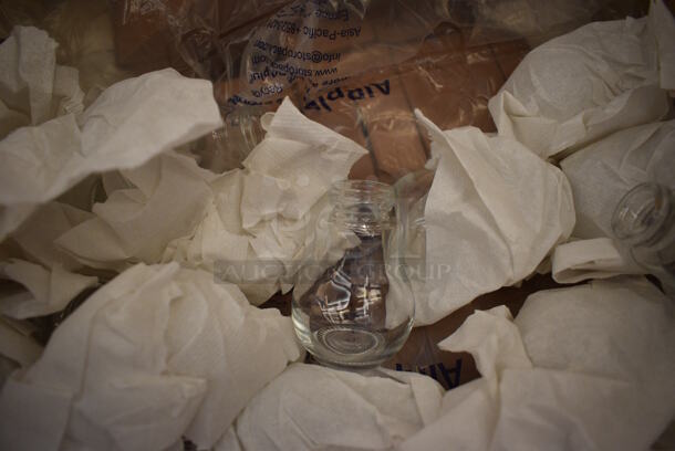 ALL ONE MONEY! Lot of Glass Containers! 2x2x2.5. (ballroom) - Image 1 of 5