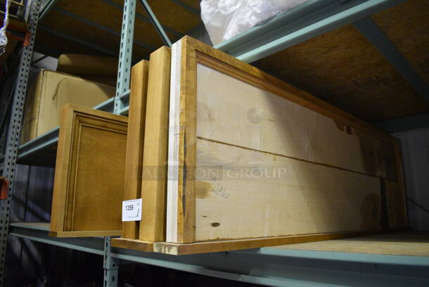 ALL ONE MONEY! Lot of Wooden Panels! Includes 60x4x19.5. (warehouse) - Image 2 of 3