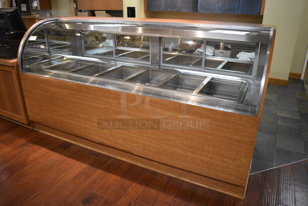 RPI Industries Model SCLB96D Metal Commercial Floor Style Deli Display Case Merchandiser. 115/208-230 Volts, 1 Phase. 96x38x50. Unit Was In Working Condition When Restaurant Closed. (gift shop) - Image 2 of 8