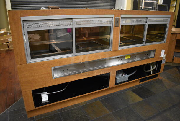 RPI Industries Model SCLB96D Metal Commercial Floor Style Deli Display Case Merchandiser. 115/208-230 Volts, 1 Phase. 96x38x50. Unit Was In Working Condition When Restaurant Closed. (gift shop) - Image 5 of 8