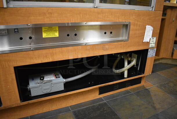 RPI Industries Model SCLB96D Metal Commercial Floor Style Deli Display Case Merchandiser. 115/208-230 Volts, 1 Phase. 96x38x50. Unit Was In Working Condition When Restaurant Closed. (gift shop) - Image 6 of 8