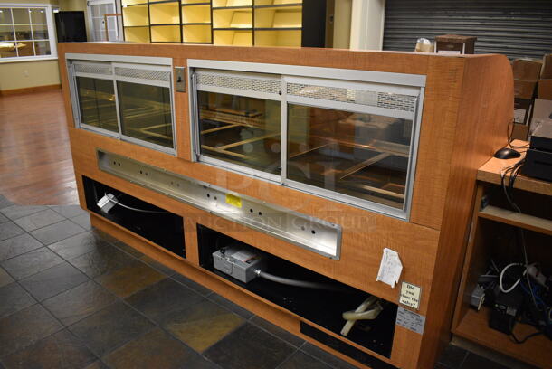 RPI Industries Model SCLB96D Metal Commercial Floor Style Deli Display Case Merchandiser. 115/208-230 Volts, 1 Phase. 96x38x50. Unit Was In Working Condition When Restaurant Closed. (gift shop) - Image 8 of 8