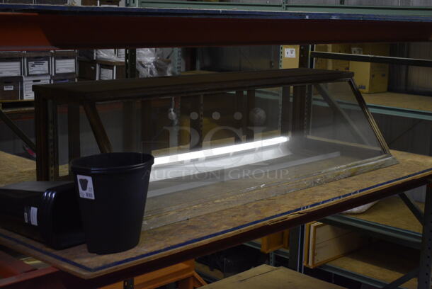 Glass Dry Display Case Merchandiser. (warehouse) - Image 3 of 3
